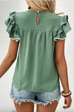 Load image into Gallery viewer, Have Some Fun Green Short Sleeve Top

