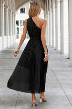 Load image into Gallery viewer, Paris Dreamer Pleated Dress
