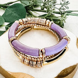 Lilac Bracelet Set