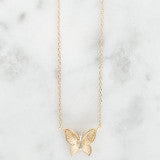 Mariposa Gold Necklace