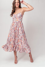Load image into Gallery viewer, Floral Ruffle Midi Dress

