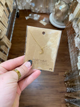 Load image into Gallery viewer, Dainty Moon Necklace
